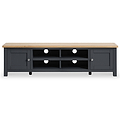 Farrow Charcoal 180cm Extra Wide TV unit
