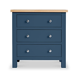 Farrow Grey Small Chest of Drawers from Roseland Furniture