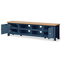 Farrow Navy 180cm Extra Wide Television Stand