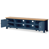Farrow Navy 180cm Extra Wide Television Stand