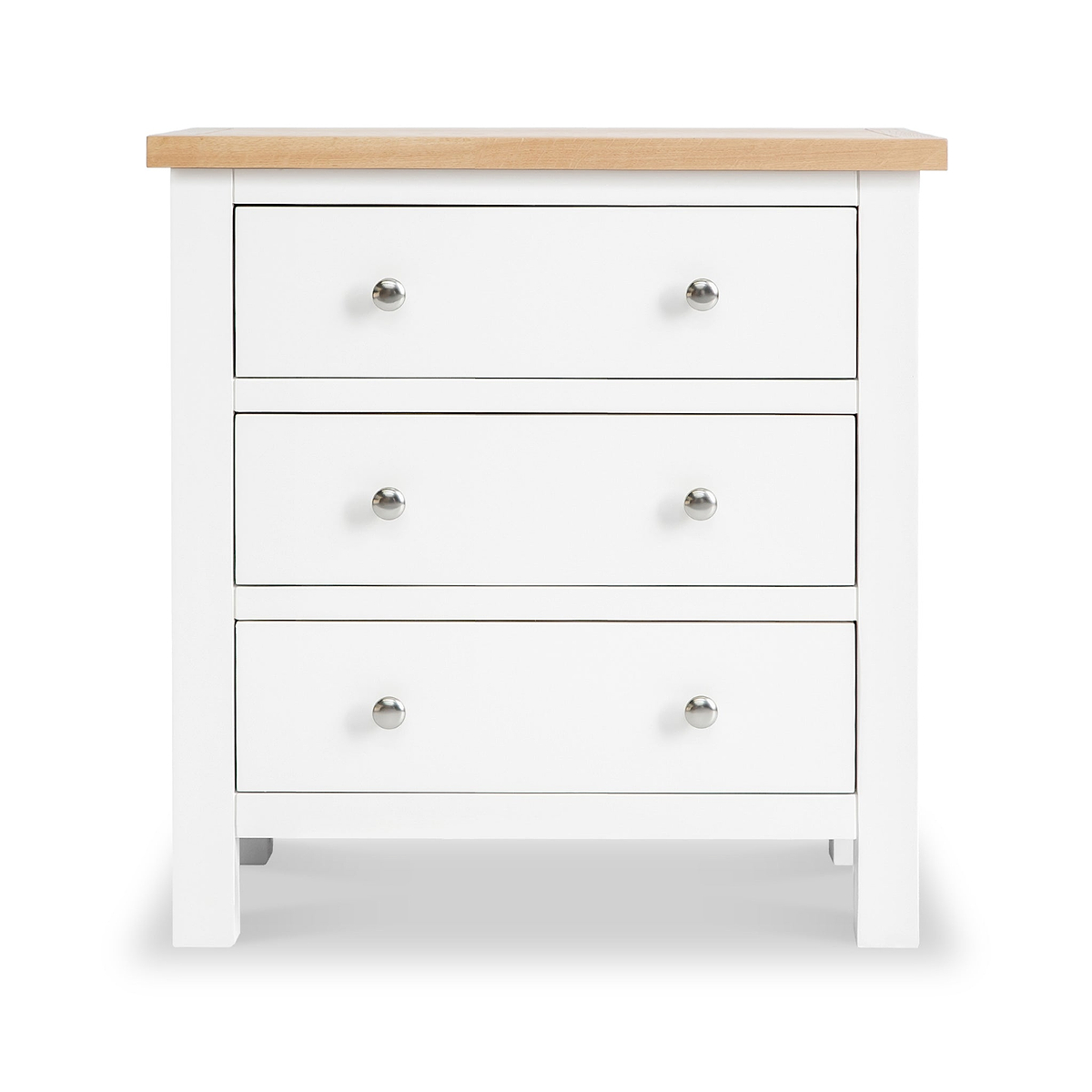 Farrow White  Small chest of drawers from Roseland Furniture