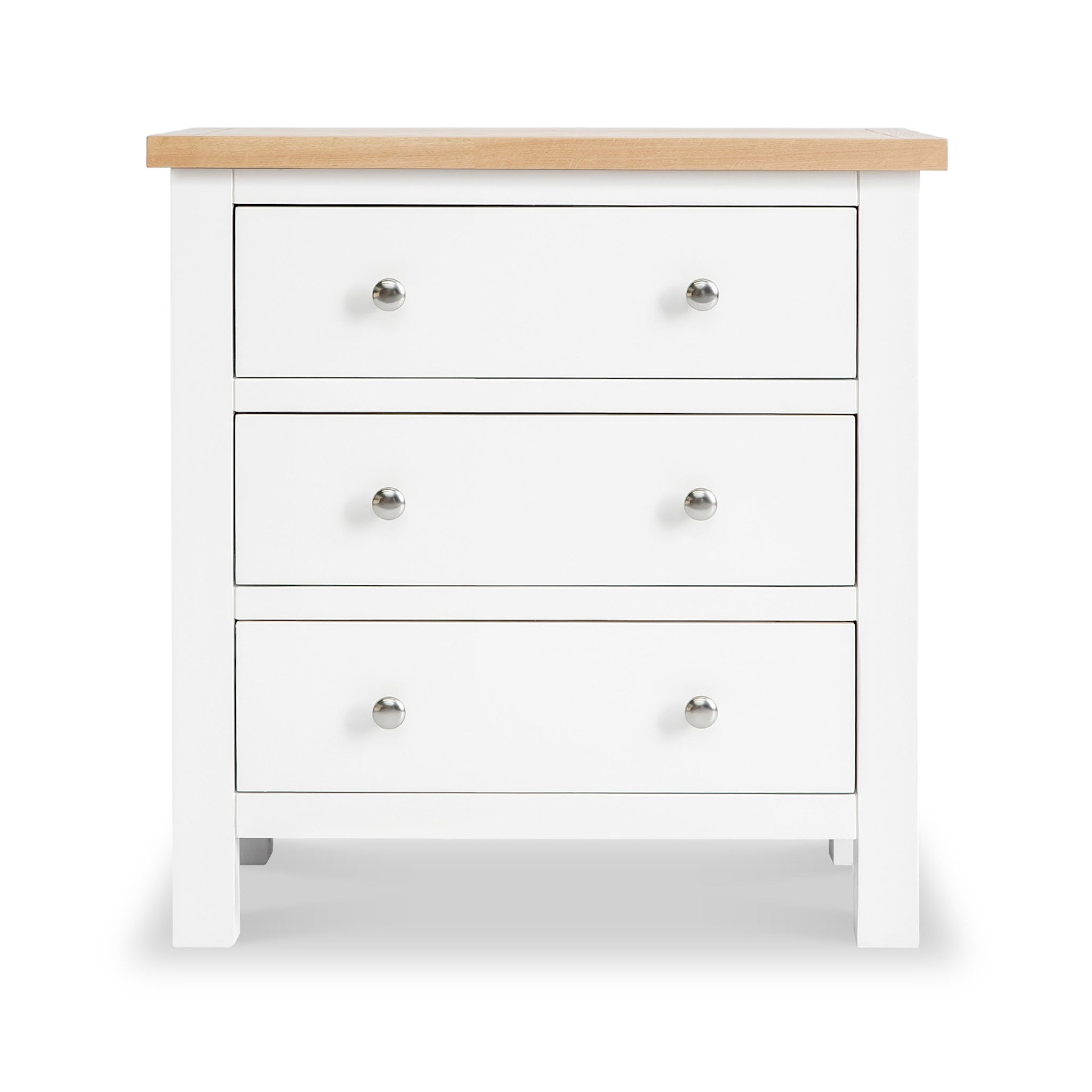 Farrow White  Small chest of drawers from Roseland Furniture