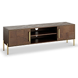 Moira Oak Large TV Unit from Roseland furniture