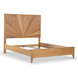 Sunburst Oak Bed Frame - Double, King, Super king