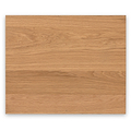 Sunburst Oak 1 Drawer Open Shelf Bedside Table
