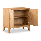 Sunburst Oak 2 Door Sideboard