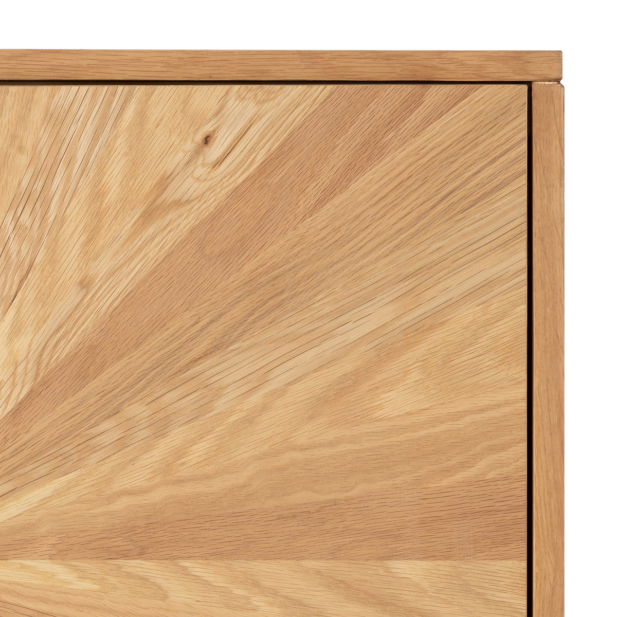 Sunburst Oak 2 Door Sideboard