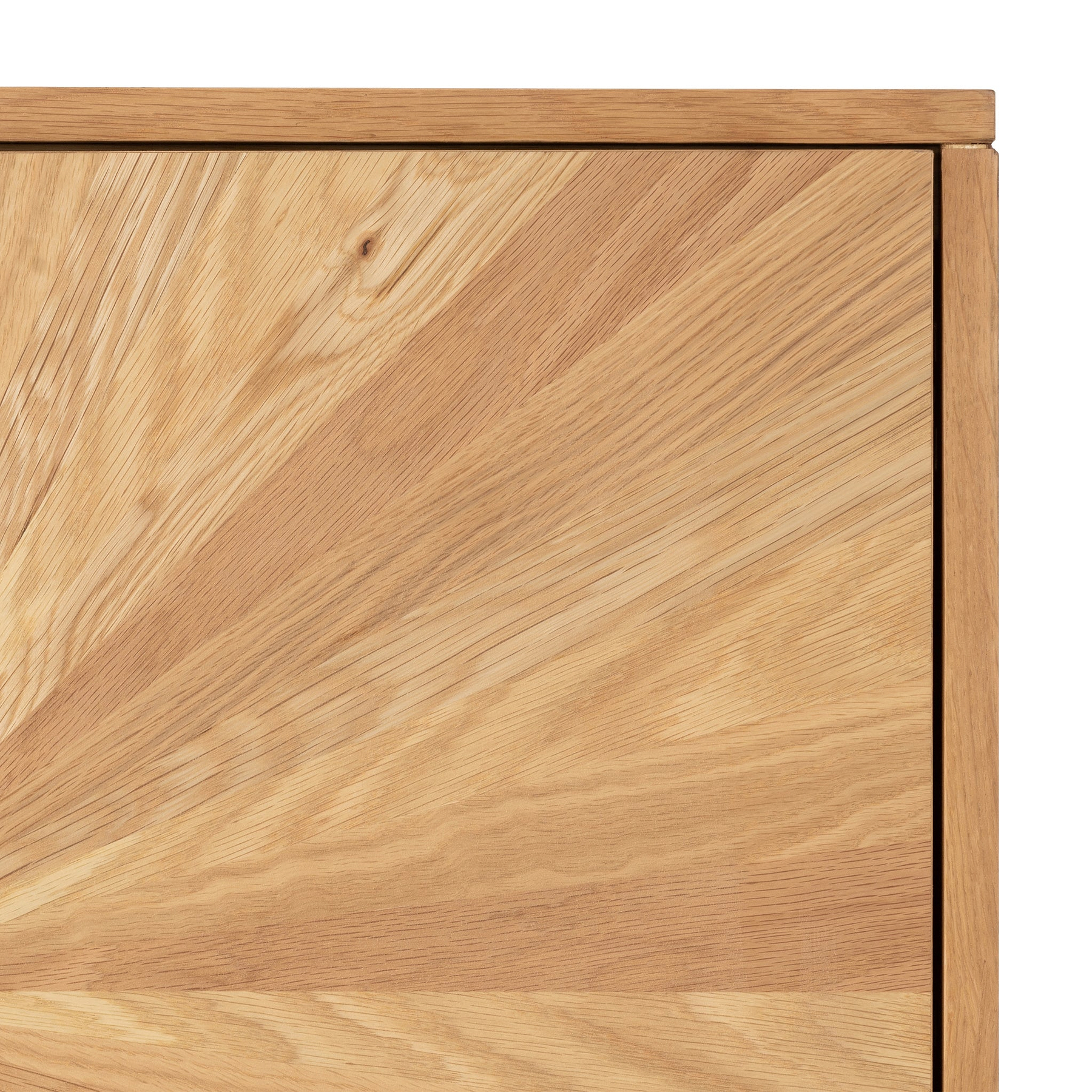 Sunburst Oak 2 Door Sideboard