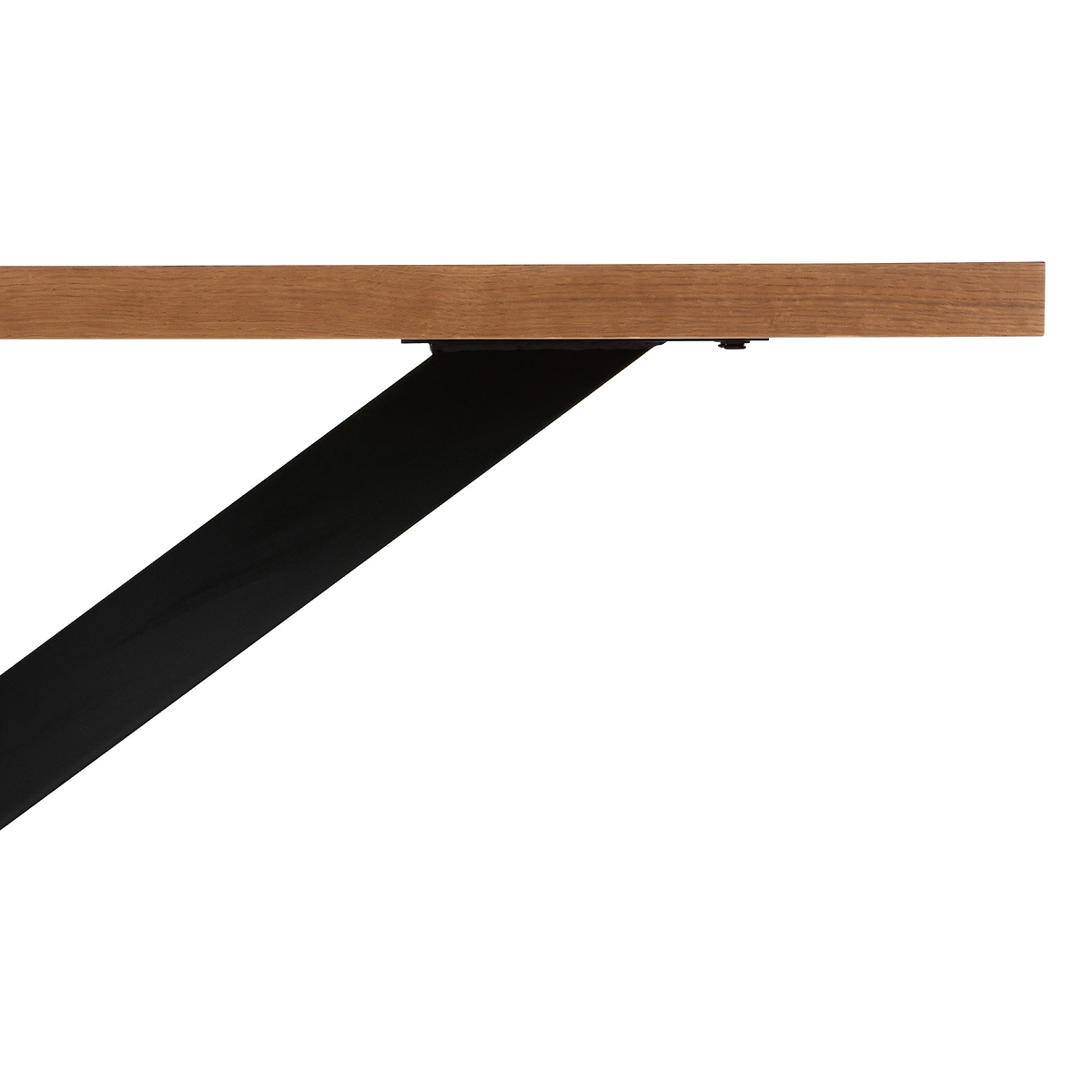 Sunburst Oak 240cm Rectangular Dining Table