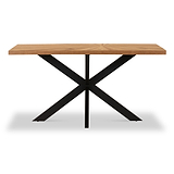 Sunburst Oak 180cm Rectangular Dining Table