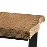 Isaac Oak Side Table from Roseland Furniture