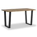 Isaac Oak 140cm Dining Table from Roseland Furniture