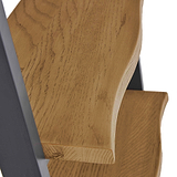 Isaac Oak Ladder Bookcase from Roseland Furniture