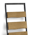 Isaac Oak Ladder Bookcase from Roseland Furniture