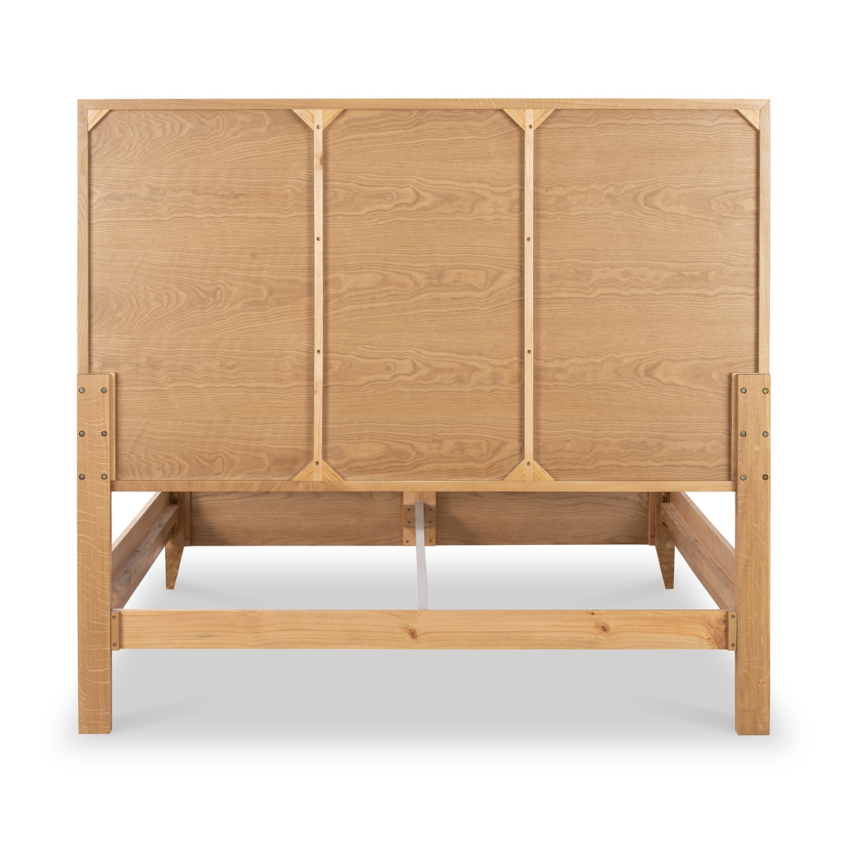 Sunburst Oak Bed Frame