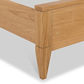 Sunburst Oak Bed Frame