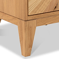 Sunburst Oak Large 2 Door 3 Drawer Sideboard