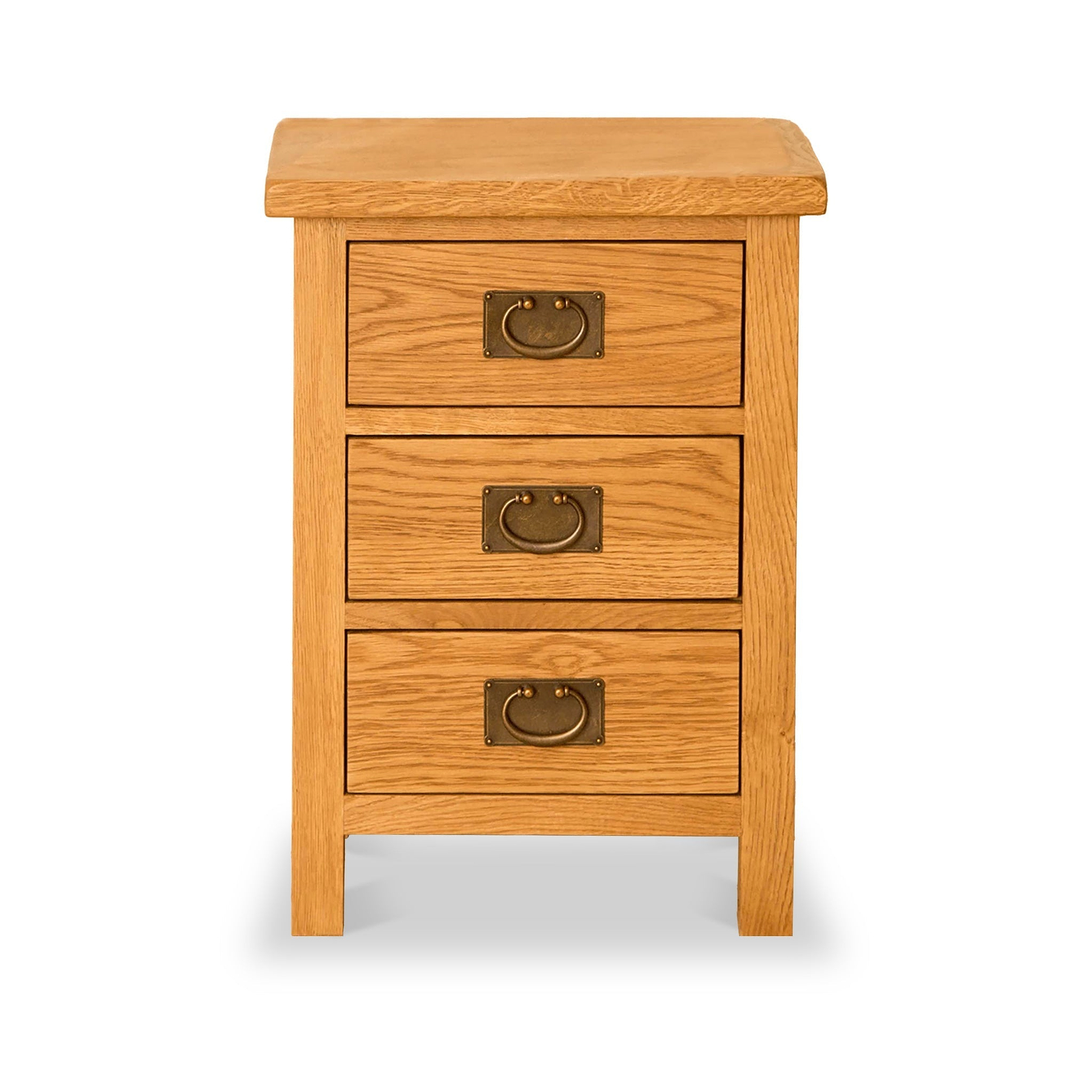 Lanner Oak Bedside Table by Roseland Furniture