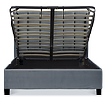 Mia Velvet 4ft6 Double Ottoman Bed Frame