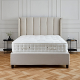 Mia Stone Velvet 4ft6 Double Ottoman Bed Frame from Roseland