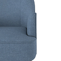 Todd Colbolt Blue Accent Chair for Living Room or Bedroom
