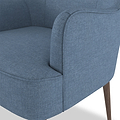 Todd Colbolt Blue Accent Chair for Living Room or Bedroom