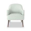 Todd Seamist Green Statement Chair for Living Room or Bedroom