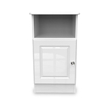 Kinsley White Gloss 3 Piece Bedroom Set from Roseland