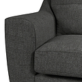 Justin Charcoal 2 Seater Sofa