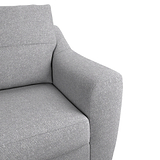 Justin Silver 2 Seater Sofa