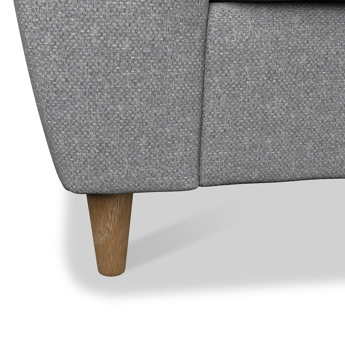 Justin Silver 2 Seater Sofa