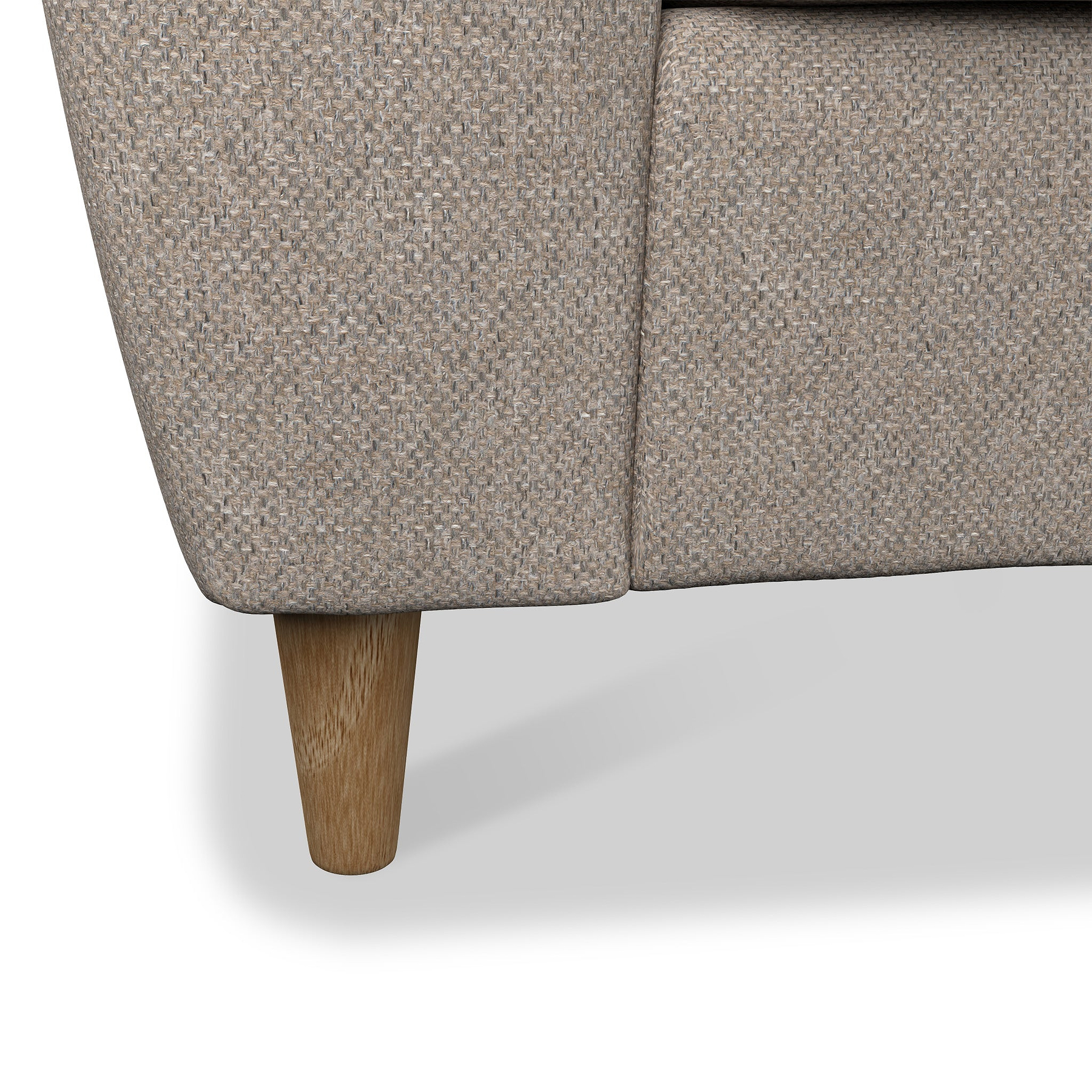 Justin Oatmeal 3 Seater Sofa