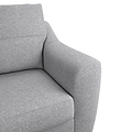 Justin Silver 3 Seater Sofa