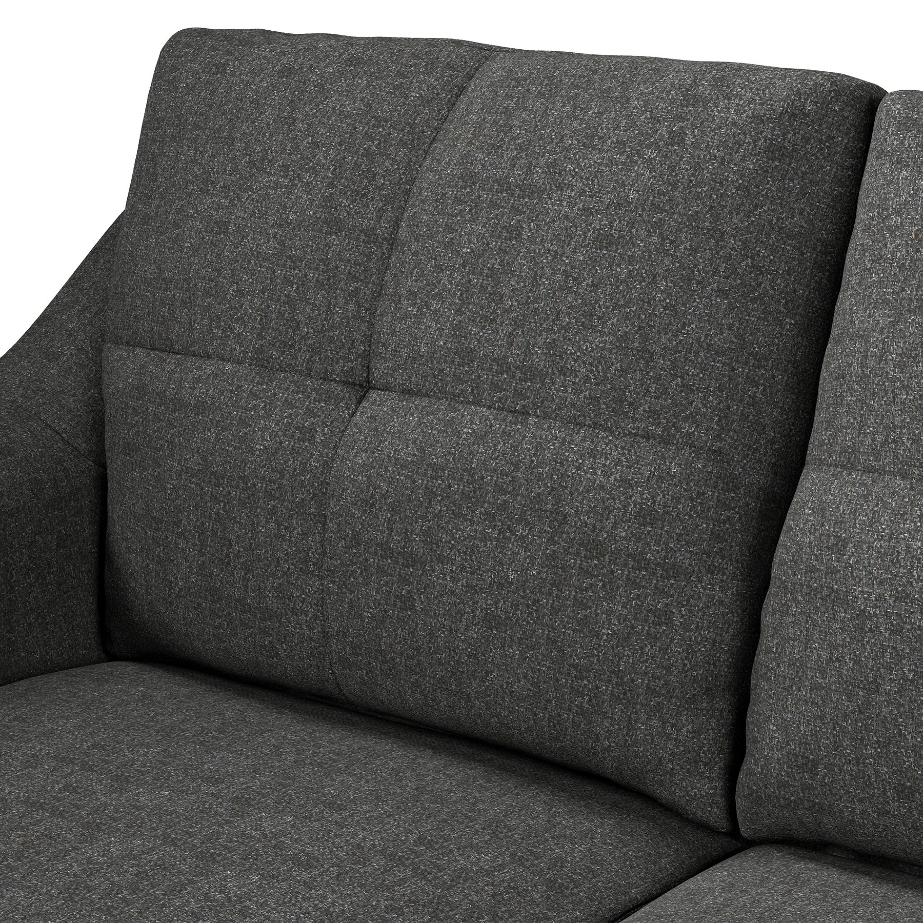 Justin Charcoal Left Hand Chaise Couch