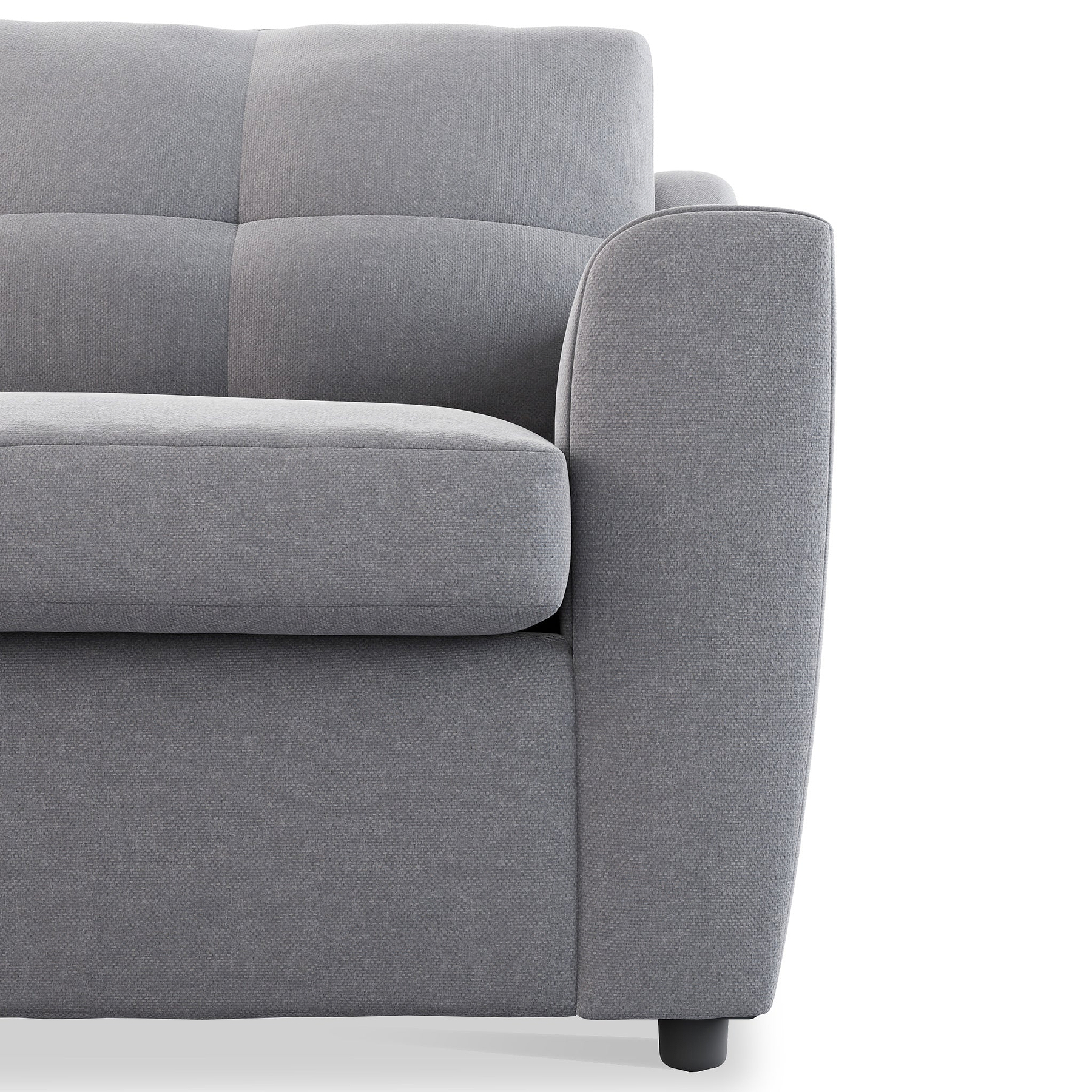 Justin Silver Sofa bed