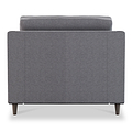 Justin Silver Snuggle Armchair