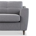 Justin Silver Snuggle Armchair