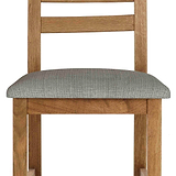 Harvey Dining Chair Linen by Roseland Furniture