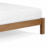 close up of dark wooden legs