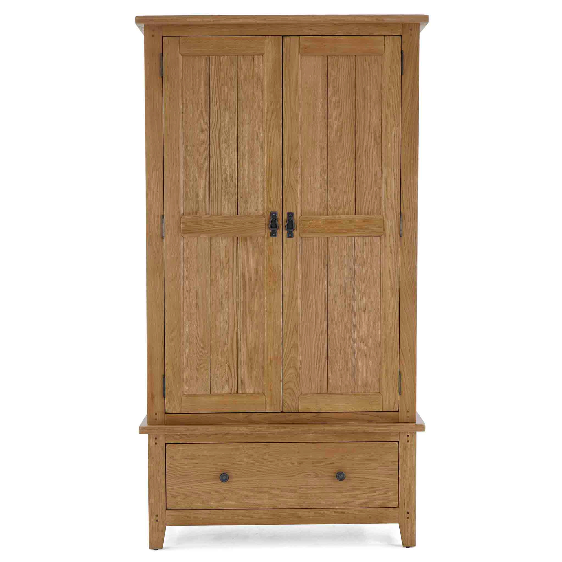 Broadway Oak Double Wardrobe