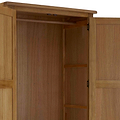 Broadway Oak Double Wardrobe