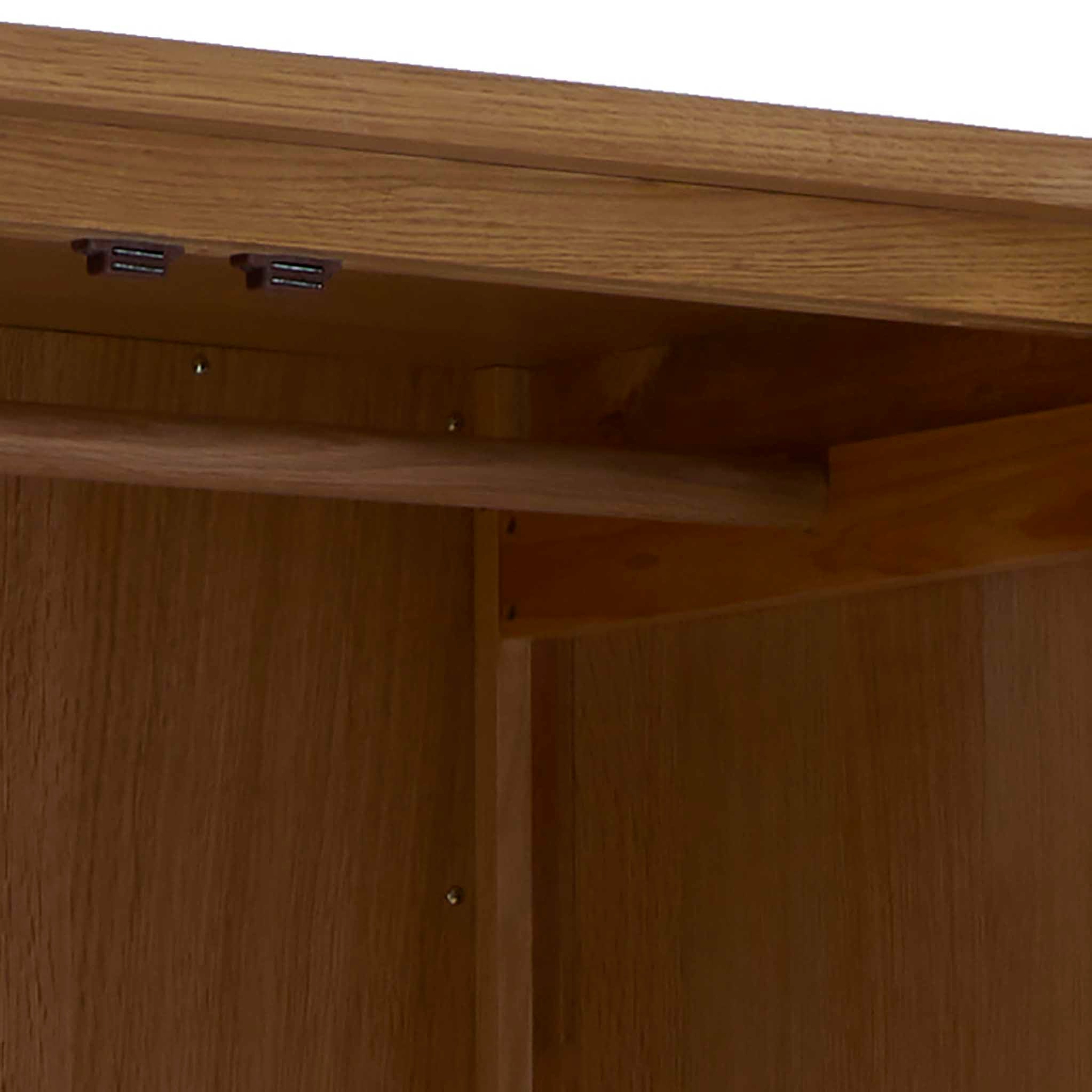 Broadway Oak Double Wardrobe