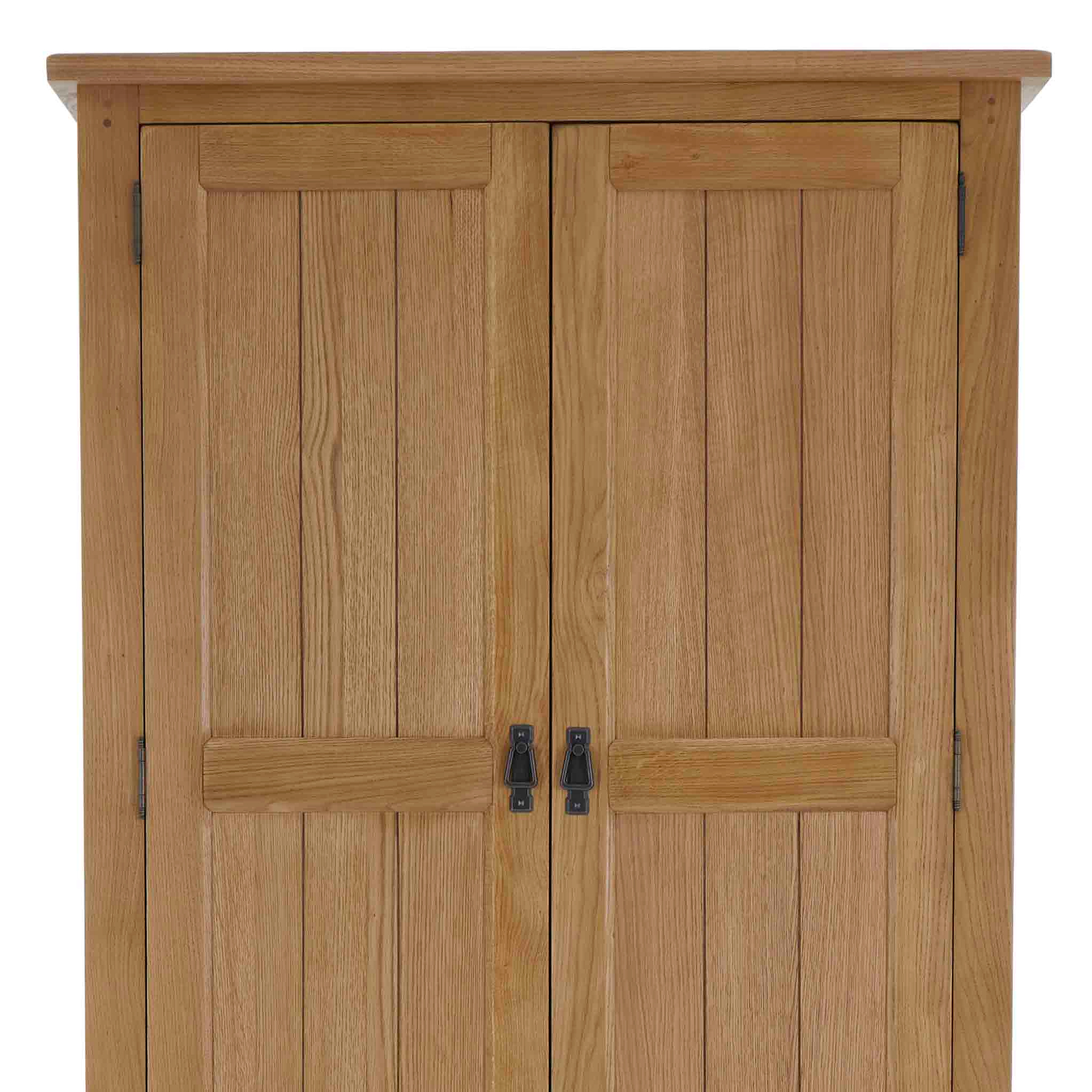 Broadway Oak Double Wardrobe