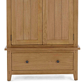 Broadway Oak Double Wardrobe