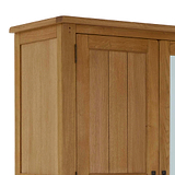 Broadway Oak Triple Wardrobe