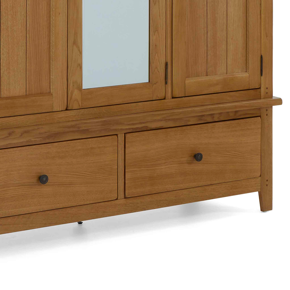 Broadway Oak Triple Wardrobe