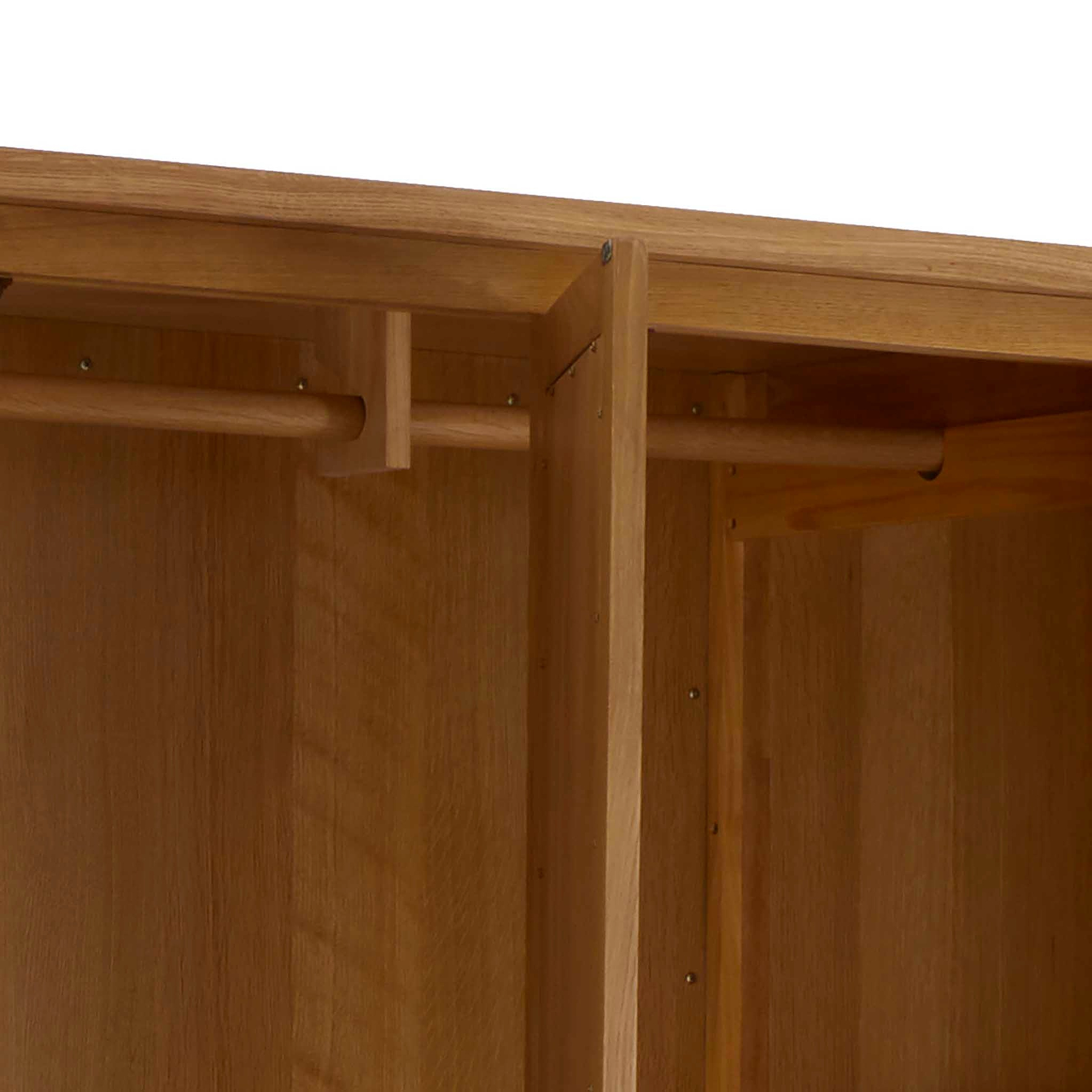 Broadway Oak Triple Wardrobe
