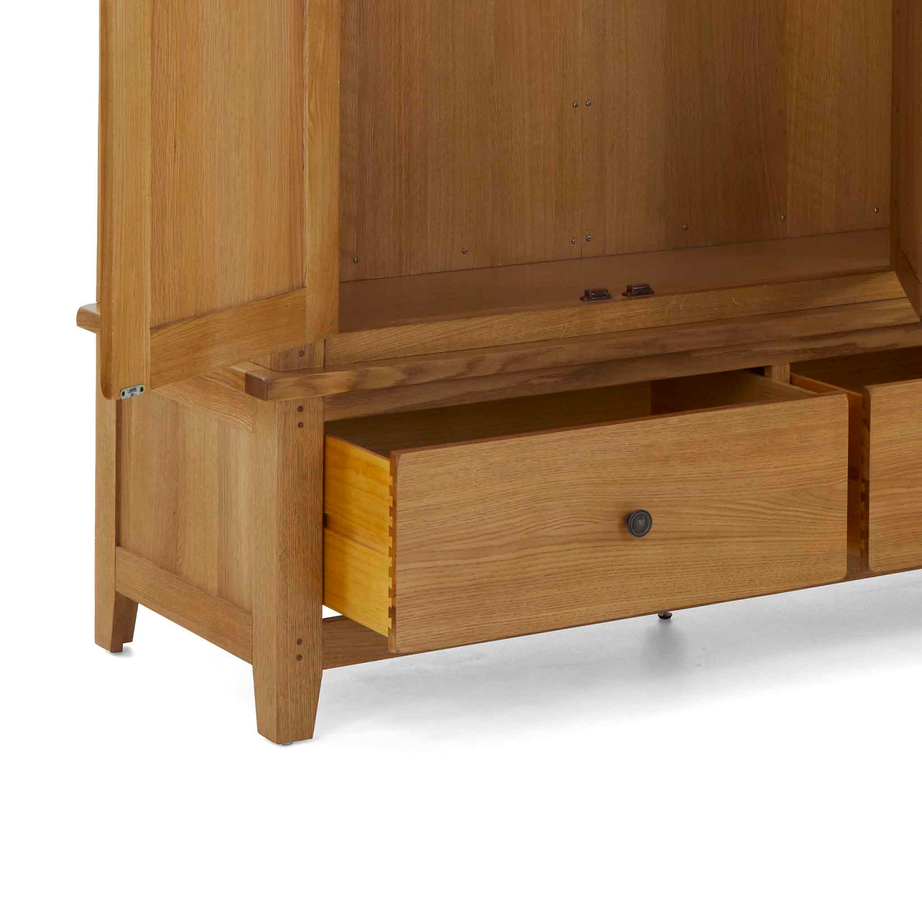 Broadway Oak Triple Wardrobe