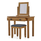 Broadway Oak Dressing Table Set