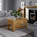 Broadway Oak Small Coffee Table for living room